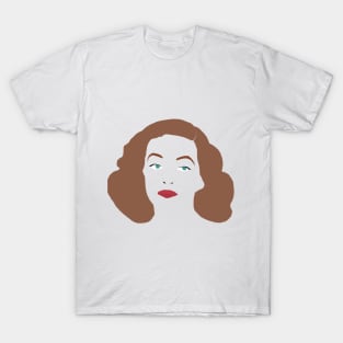 Bette Davis Portrait T-Shirt